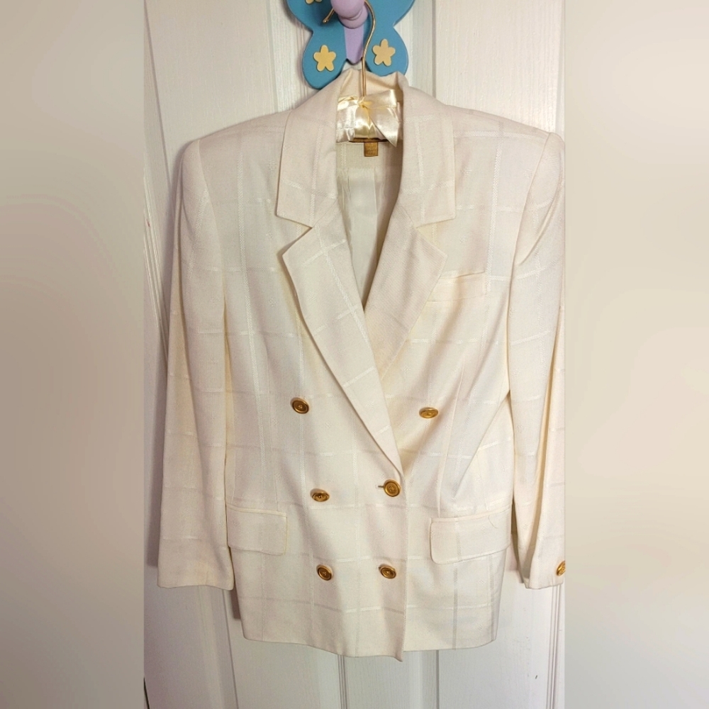 White blazer